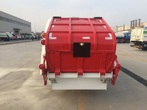 Yanqi — camion compact de ordures 3 tonnes, compact de déchets sous pression, à vendre, - Product Image 6