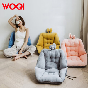 WOQI Tapis <span class=keywords><strong>d</strong></span>'assise super doux Oreilles de lapin de bande dessinée Coussin de chaise Coussin court résistant à <span class=keywords><strong>l</strong></span>'usure pour le <span class=keywords><strong>camping</strong></span> et la randonnée <span class=keywords><strong>D</strong></span>écor - Product Image 6