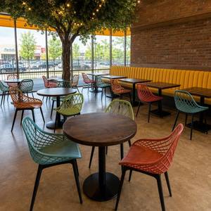 Luxury Commercial Furniture Modern Style Cafe <b>Bench</b> Couch Seating Colorful Chairs Customized Restaurant Sets - Product Image 5