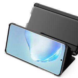 Fundas de teléfono con espejo galvanizado para Samsung Galaxy S23 <span class=keywords><strong>S22</strong></span>, nuevas llegadas, soporte de Vista transparente - Product Image 2