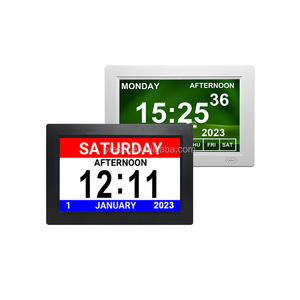 8inch LCD Bảng Wifi mất trí nhớ đồng hồ với nhiệt độ độ ẩm Lịch Thời tiết phát sóng cho người cao tuổi cao niên nhà máy bán buôn - Product Image 6