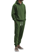 Ensemble de survêtement décontracté pour homme, printemps-automne, coupe ample, sport, manches longues, pantalon, deux pièces, logo personnalisé, grande taille, 100% polyester