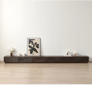 Console <span class=keywords><strong>TV</strong></span> de style français moderne d'inspiration antique avec grand <span class=keywords><strong>meuble</strong></span> de rangement multimédia - Product Image 3