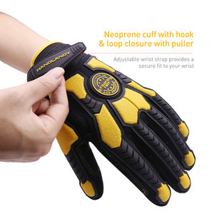 Gants industriels électriques à haute résistance aux coupures de gaz de pétrole à fort Impact niveau 5 - Product Image 5