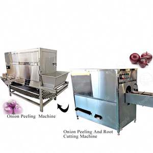 New Plant <b>Machine</b> for Dry Onion Rings Production 500 Kg/H Calibration Line Square Cutting Featuring Core Motor PLC - Product Image 2