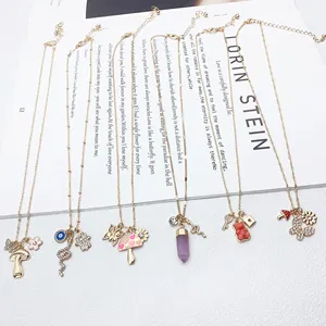 Wholesale Fashion Fast Delivery Best Friend Necklace Various Styles Statement Pendant Necklace