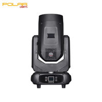 Luz de Escenario Polarlights, Cabeza Móvil LED Sharpy de 300W con Haz de Luz LED CMY, para Conciertos, Clubes, Eventos, Alquiler, Estaciones de TV