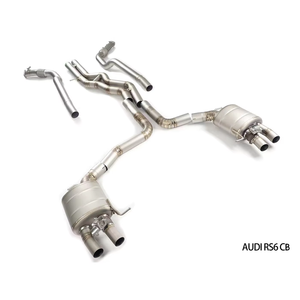 Titanium Uitlaatsysteem Voor Audi Rs6 C8 Catback Systeem - Product Image 5