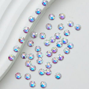 Piedras de Estrás Redondas de Alta Calidad <span class=keywords><strong>8</strong></span>+<span class=keywords><strong>8</strong></span> <span class=keywords><strong>AB</strong></span> de Color para Decoración de Uñas, Joyería DIY, Accesorios para Disfraces de Danza - Venta al por Mayor - Product Image 4