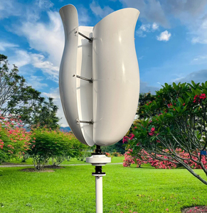 Generador Eólico Vertical Flower de 500W 600W 12V 24V, Almacén en el Extranjero, Gerador de Turbina Eólica - Product Image 2