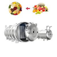 PLC-gestuurde roestvrijstalen SUS304/316 vriesdroogmachine voor fruit- en groentebewaring, industrieel gebruik, grote capaciteit