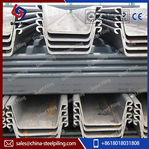 Chine plus <span class=keywords><strong>grand</strong></span> fournisseur de palplanches en acier larsen - Product Image 3