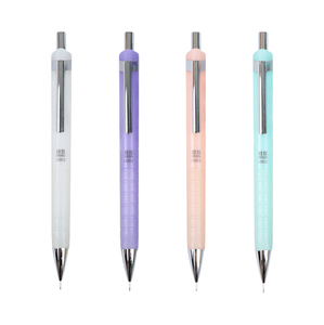Mechanical Pencil Plastic Mechanical Pencil 0.5mm 0.7mm 0.9mm With Double Injection Ergonomic Grip Triangle Shape Barrel Plastic Mechanical Pencil