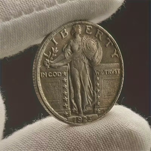 1923-S站立自由硬币-节日聚会铜纪念收藏品 - Product Image 4