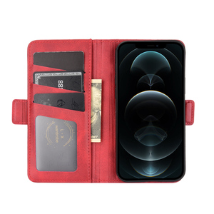 Giá tốt nhất cho <span class=keywords><strong>Iphone</strong></span> 12 trường hợp không thấm nước điện thoại di động Phụ Kiện lật đứng da cover quay lại FPR Apple 13 trường hợp - Product Image 1