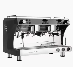 Máquina de Café Comercial Profesional de Acero Inoxidable con Sistema de Preparación, Cafetera Italiana Barista Espresso en Venta - Product Image 2
