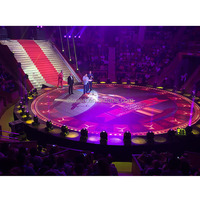 Pista de Baile LED Interactiva con Pantalla de Espejo, para Fiestas y Eventos, con Luces LED RGB tipo Piano para DJ, Bodas y Bailes