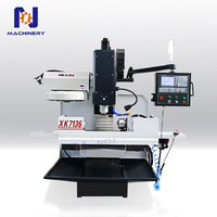 Centre d'usinage vertical CNC semi-protégé XK7136 de Chine pour métaux