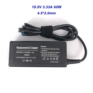 อะแดปเตอร์แปลงไฟสำหรับแล็ปท็อป <span class=keywords><strong>HP</strong></span> <span class=keywords><strong>45W</strong></span> ขนาด 4.5*3.0 มม. 19.5V 3.33A 65W หัวปลั๊กสีน้ำเงิน - Product Image 2