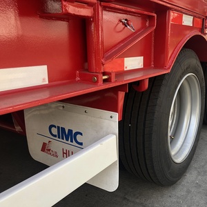 <span class=keywords><strong>Cimc</strong></span> huajun כבד כבד עגלה תחבורה תחבורה מכונה כבדה מיטה נמוכה משאית מיטה קטנה משאית עם סולם הידראולי - Product Image 6