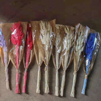 Nouvelles Arches Florales Décoratives pour Mariage, Composition Florale, Couronne de Fleurs Séchées, Herbe de la Pampa, Herbe à Queue de Lapin, Lapin Décoratif du Yunnan