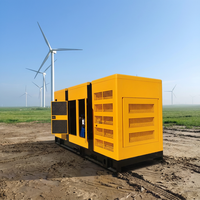 Groupe électrogène diesel silencieux avec capot insonorisé, refroidissement par eau, démarrage électrique, 50/60 Hz, alimentation de secours industrielle