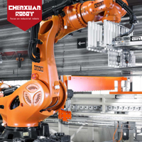 Robot Paletizador Automático, Paletizador Industrial, Máquina Robótica para Apilar Cajas de Cartón y Bolsas
