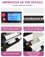X-Roland DTF Imprimante I3200 24 pouces 60cm T-shirt Machine D'impression Roll-to-Roll pour Vêtements Transfert Pigment Encre 1 An Nouveau