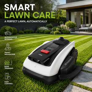 Tondeuse à gazon robotisée ECOVACS GOAT O1200 avec 360° °   Cartographie double LiDAR, évitement d'obstacles 3D par IA et tonte automatique sans délimitation - Product Image 1