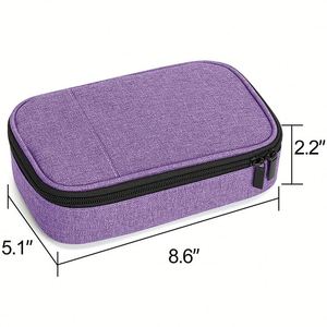 Custom Large Capacity EVA Bag Portable Outdoor Polyester Lining for Insulin Pen Diabetes Storage Medical Bag - Product Image 3