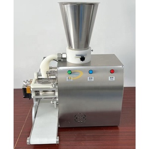 Máquina Formadora de Dumplings, Siomai, Momo, Wonton, Shaomai, Shumai y Siopao, Semiautomática, de Acero Inoxidable, 110V/220V - Product Image 1