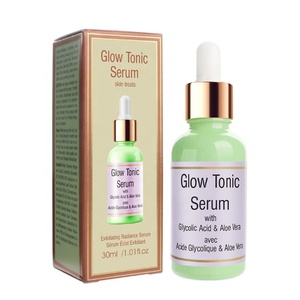 Suero Tónico Exfoliante Orgánico de 30 ml con Ácido Glicólico y Aloe Vera, Hidratante para el Cuidado de la Piel - Product Image 6