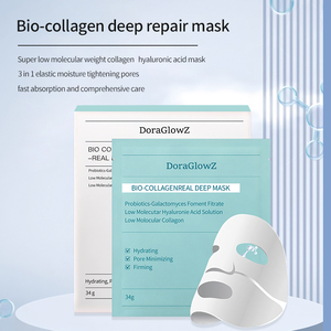 Nhãn Hiệu Riêng Hydrogel Collagen Giải Pháp Hấp Thụ Tinh Thể Mặt Nạ Trên Khuôn Mặt Dưỡng Ẩm Sâu Sinh Học-Collagen Mặt Nạ - Product Image 2