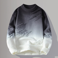 Pulls pour hommes grande taille DiZNEW 2025 exclusifs et sur mesure – Motifs tricotés uniques pour l'automne-hiver – Vente directe usine à bas prix