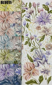Tissu de soirée brodé de perles et de sequins multicolores de luxe, motif grande fleur en <span class=keywords><strong>maille</strong></span>, collection 2026, pour robes de soirée et tenues de fête, style français - Product Image 6
