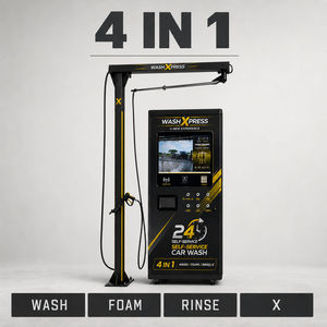 WASH XPRESS Macchina per <span class=keywords><strong>Autolavaggio</strong></span> Self-Service 24 Ore su 24 4 in 1 Lavaggio Schiuma Risciacquo X - Product Image 2
