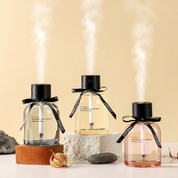 500ml Diffuser Minyak Esensial Alami untuk Dekorasi Rumah dengan Tombol Otomatis, Set Hadiah Aromaterapi Pewangi Ruangan untuk Ruang Tamu dan Kantor