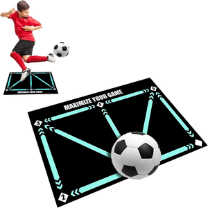 Alfombrilla <span class=keywords><strong>de</strong></span> <span class=keywords><strong>Entrenamiento</strong></span> <span class=keywords><strong>de</strong></span> Fútbol Personalizada <span class=keywords><strong>de</strong></span> Fábrica, Alfombrilla <span class=keywords><strong>de</strong></span> Agilidad para Pies <span class=keywords><strong>de</strong></span> Fútbol, 900x600 mm, 2,5 mm <span class=keywords><strong>de</strong></span> Grosor, Poliéster+Goma, Uso Interior y Exterior - Product Image 1
