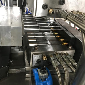 Doble servocontrol eléctrico premoldeado plástico Mini botella hacer máquina inyección soplado máquina de moldeo - Product Image 2