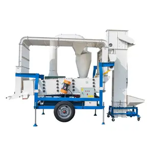 Corn Paddy Seed Cleaner Grain Cleaning Machine Pulses Lentils Beans Vibrating Screen