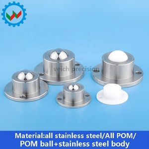 Industrial Stainless Steel <strong>Roller</strong> Ball Plunger Bearing Flange Mount Ball Transfer Units Plastic <strong>Conveyor</strong> <strong>Roller</strong> Belt Conveyors - Product Image 3