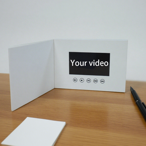Tùy Chỉnh Kỹ Thuật Số Màn Hình Quảng Cáo LCD Bưu Phẩm Tập Sách Thiệp Chúc Mừng Đám Cưới Sinh Nhật Đảng Thiệp Mời Thẻ Hộp Video Tài Liệu - Product Image 6