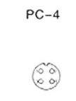 PC4ZJ 원형 <span class=keywords><strong>PC</strong></span>-4핀 리셉터클 <span class=keywords><strong>PC</strong></span> 시리즈 소형 원형 전기 커넥터 나사형 4핀 수형 플랜지 소켓 솔더 컵 - Product Image 6