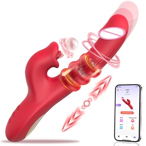Vibrador <span class=keywords><strong>de</strong></span> Conejo con Dildo Penetrante, Estimulador <span class=keywords><strong>de</strong></span> Punto G y Clítoris, 7 Modos <span class=keywords><strong>de</strong></span> Empuje y 10 <span class=keywords><strong>de</strong></span> Vibración con Modo <span class=keywords><strong>de</strong></span> Lamido, Juguete Sexual para Mujeres - Product Image 1