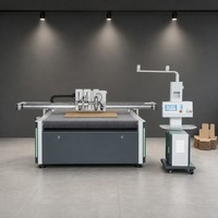 Machine de découpe à plat pour vente directe, table de découpe d'échantillons de carton