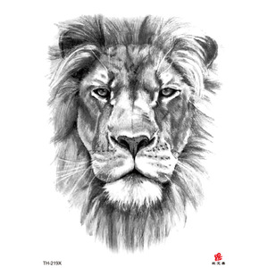 Tatuaggio Temporaneo in Carta con <span class=keywords><strong>Leone</strong></span>, Resistente all'Acqua, Design Personalizzato in Stile Indiano per Body Art - Product Image 6
