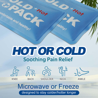 Mini Pack Chaud-Froid 6 pièces en Gel de Nylon pour les Yeux et le Cou – Soulagement de la Douleur – Compresse Chaude-Froide en Gros OEM