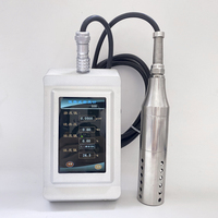 LONNMETER LONN-800B Sonde de température portable à écran tactile en acier inoxydable et plastique ABS avec compensation de température