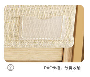 Organisateur de <span class=keywords><strong>tiroir</strong></span> de placard rectangulaire pliable et réglable, moulé par injection, gain de place, boîte de rangement divisée pour vêtements, durable - Product Image 6