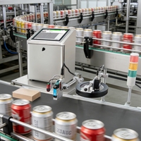 Impresora de Inyección de Tinta Visual de Alto Rendimiento DOCOD TIJ T2000V, Máquina de Codificación de Fechas para Identificación, Detección y Fabricación de Empaques